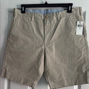Polo by Ralph Lauren Tan Flat Front Shorts